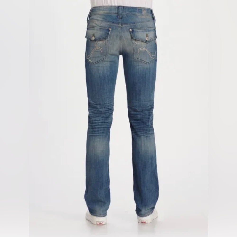 ROCK & REPUBLIC - Ralph Low Rise Relaxed Straight Leg - Picture 2 of 13